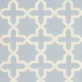 thumbnail image 5 of SAFAVIEH Cambridge Liz Geometric Wool Area Rug, Light Blue/Ivory, 11'6" x 16', 5 of 6