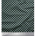 thumbnail image 1 of Soimoi Rayon Fabric Diagonal Check Print Fabric by The Yard 42 Inch Wide, 1 of 3