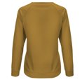 thumbnail image 5 of Efsteb Womens Sweatshirts Clearance Raglan Sleeve Fall Fashion Long Sleeve Sweatshirts Crewneck Pure Color Casual Lightweight Loose Pullover Khaki XL, 5 of 5