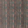 thumbnail image 1 of Ahgly Company Machine Washable Indoor Square Abstract Dark Brown Area Rugs, 3' Square, 1 of 7