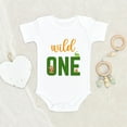 thumbnail image 2 of Animals Baby Clothes - Wildest One's Safari Baby Clothes - First Birthday Baby Clothes, 2 of 4