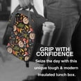 thumbnail image 6 of Lsque Owl And Leaves Lunch Bag Lunch Box for Women Men Reusable Insulated Lunch Tote Bag,Leakproof Thermal Cooler Sack Food Handbags Case High Capacity, 6 of 9