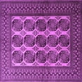 thumbnail image 1 of Ahgly Company Indoor Square Southwestern Purple Country Area Rugs, 4' Square, 1 of 4