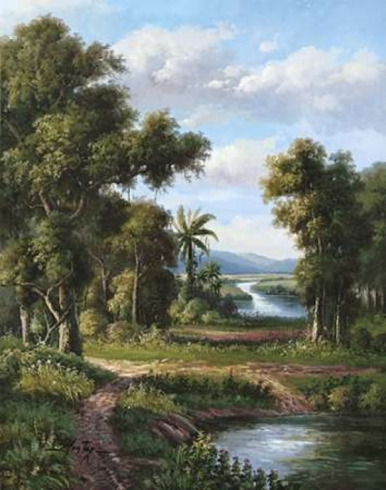 Evening Calm Canvas