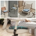 thumbnail image 5 of Johnear Seat Cushion Breathable Office Chair Cushion Comfort Foam Pillow Pain Relief Desk Chair Cushion for Long Sitting Office Workers, Wheelchair Cushions, Car Seat Cushions for Relieves Back Sciati, 5 of 6