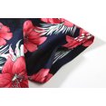 thumbnail image 6 of SSLR Hawaiian Shirt for Men Short Sleeve Casual Button Down Shirts Cotton Beach Shirts, 6 of 8