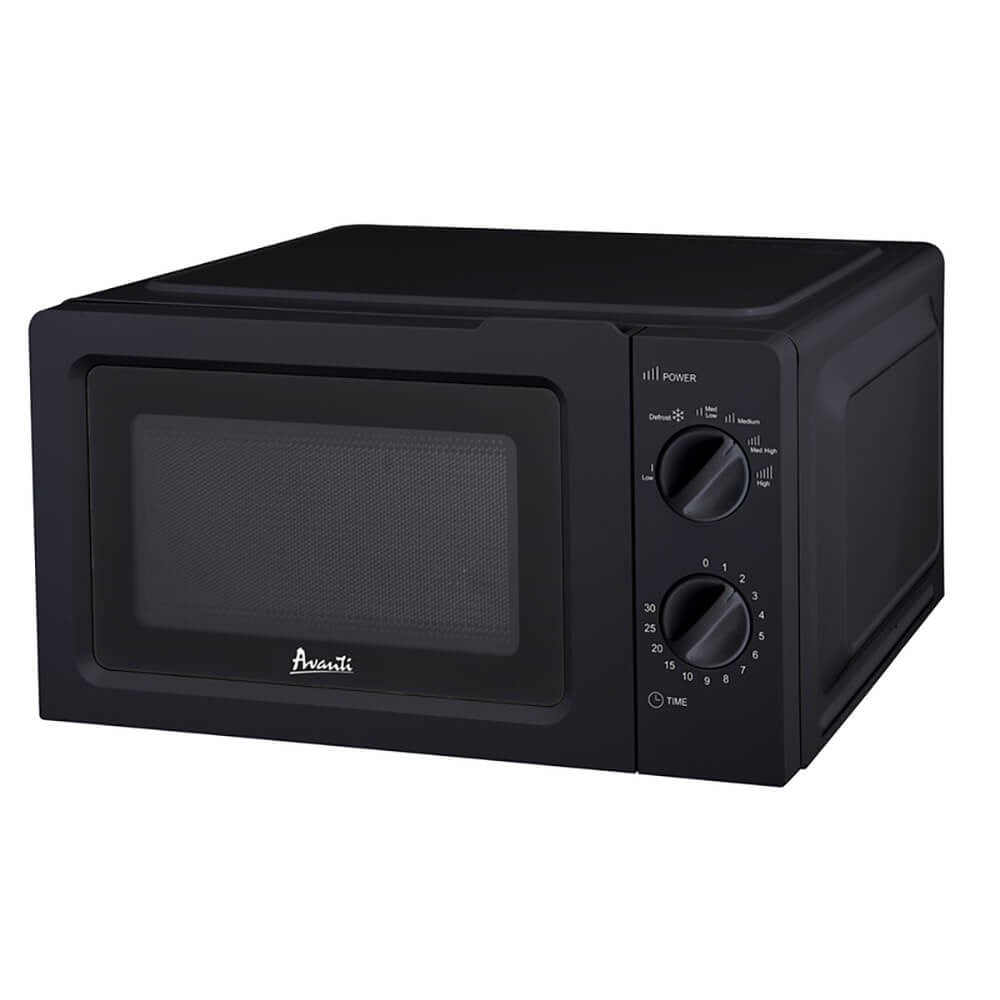 Avanti MM07K1B 0.7 Black Countertop Manual Microwave Oven - Walmart.com