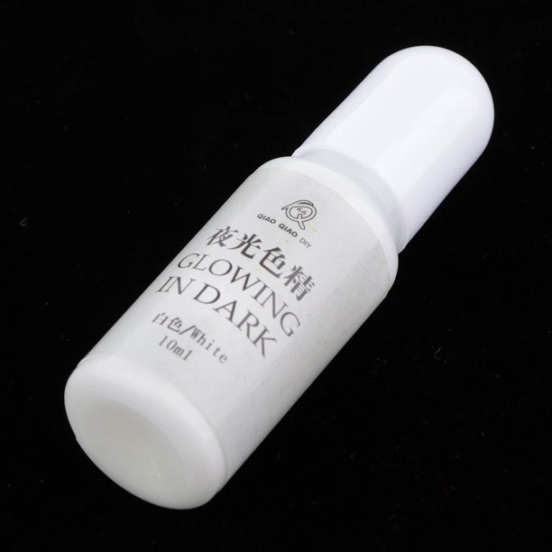 1 botella ml que brillan en líquidos Resina Artesanía - Blanco perfecl resplandor en tinte de pigmentos oscuros