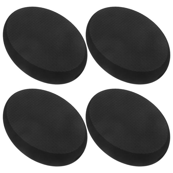 BALAHAPY 4Ud Almohadillas Aplicadoras Para Cuerpo Negro Ideales Para Uso Doméstico Fácil