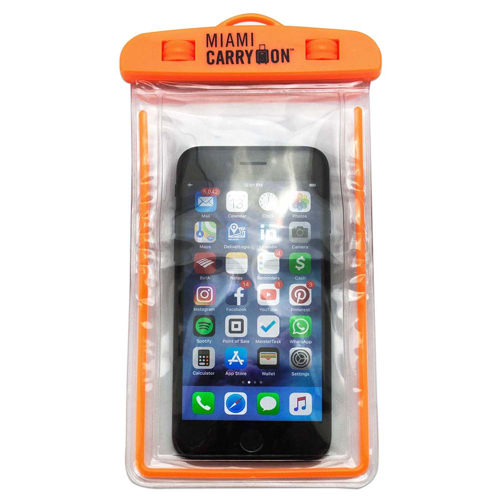 Miami CarryOn Waterproof Smartphone Pouch, IPX 8 Certified, Submersible