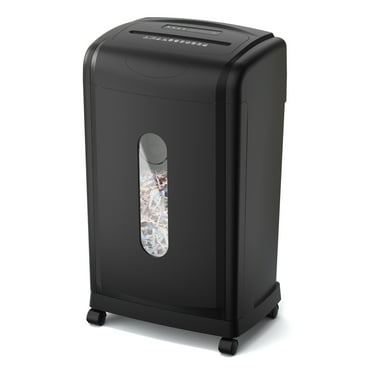 14.69"x10.91"x25.55",18-Sheet Cross Cut Quitet Shredder Paper Shredder,7.93 Gallons  Heavy Duty Paper/CD/Card Ultra  for Home,Office,School