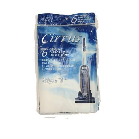 Sunbeam Vacuum Bags Cirrus Style B Hepa CR49 Sunbeam VC9310S Upright Vacuum Cleaner 6 Pk Paper Bags // C14035, C-14035 ()