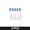 5 PCS WT, variant on YUNCHI Replacement Electric Toothbrush Head Dupont Bristle Brush Refill For Fairywill Toothbrush Refills FW-D1/FW-D3/FW-D7