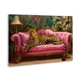 thumbnail image 2 of Stupell Industries Art Deco Exotic Lounging Leopard Canvas Art, 24 x 16, by Tina LeCour, 2 of 8