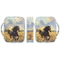 thumbnail image 6 of FOR U DESIGNS Horse Sunflower Print Bible Case for Women Men Lightweight Carrying Organizer Bag Bible Protective with Handle and Zipper Handbag for Bible Study/Daily Use, 6 of 7