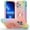 Colorful rose gold, variant on Kryonixc for iPhone 6/7/8G/SE2 Case with Stand, Rainbow Colors Double Kickstand Cover with MagSafe Silicone PC Shockproof Case for All Ages, Purple/Blue/Pink/Black/White