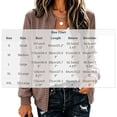 thumbnail image 3 of Guluxicc Women's Plaid Bomber Jackets Full Zipper Ribbed Cuffs Hem Long Sleeve Casual Jackets for Everyday Fall Winter, 3 of 7