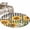 black, variant on Area Rug for Living Room, Yellow Sunflowers Non-Slip Indoor Large Carpet for Bedroom/Dining Room, Country Farm Butterfly Flower Light Beige Washable Low-Profile Floor Mat Runner Rugs - 2.7 x 5 Ft