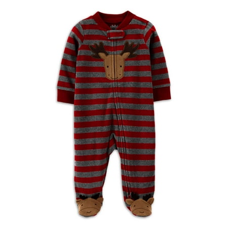 Carters Child of Mine Baby Boys Moose Sleep N Play