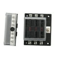 thumbnail image 3 of Caja de bloque de fusibles ATP/ATC/ATO con fusible de cuchilla de 6 vías con indicador LED de 10 a 32 V, resistente al agua para automóviles, vehículos recreativos, barcos y hogares, 3 of 10