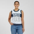 thumbnail image 4 of Women's-WEAR by Erin Andrews  White New York Yankees Sporty Tank Top, 4 of 5