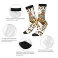 thumbnail image 3 of KLL Cowboy Up Vintage Wild West Print Cool Socks Men's Women's Crew Socks Funny Crazy Novelty Stockings, 3 of 6