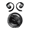 Black, variant on MINISO X15 AI Translation Open-Ear Earbuds, Bluetooth 5.4 Headphones, 130+ Languages, IPX5 Waterproof for Travel/Gym, Purple
