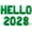 Green, variant on Letter Balloons - HELLO 2028 16" Inch Alphabet Letters Foil Mylar Balloon New Years Party Banner (Gold)
