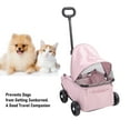 thumbnail image 4 of Pet ,Foldable Pet Strolling Cart for Small Medium Dogs and Cats, 4 of 7