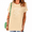 Apricot, variant on Women's Paleo Study Lady Retro Prehistoric Dinosaur Fossil Skeleton Funny Text Graphic Short Sleeve T-Shirts Black Tops