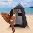 thumbnail image 2 of Carpa de ducha para acampar con forma de unicornio, 192 x 192 x 220 cm, impermeable, 2 of 9