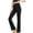 Black, variant on YYDGH Bootcut Yoga Pants for Women High Waisted Yoga Pants with Pockets for Women Bootleg Work Pants Workout Pants Dark Gray L