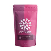 Oat Mama Lactation Tea Blueberry Pomegranate Flavor, for Breastfeeding Support to Help Increase Breast Milk Supply, Fenugreek-Free, Biodegradable Tea Sachets, Makes 28 Servings, Woman-Owned