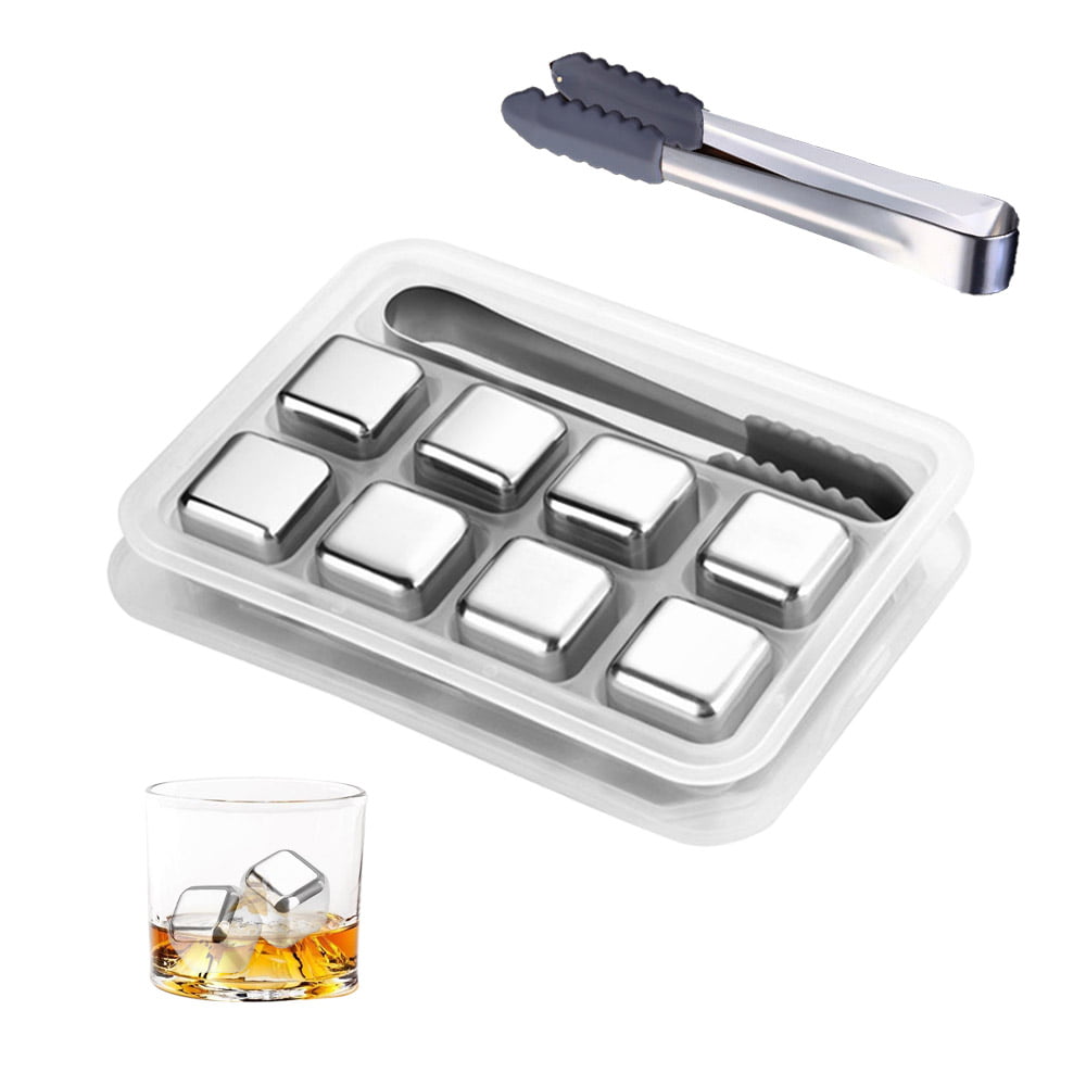 LeeQueen Whiskey Chilling Stones  Reusable Stainless Steel Cooling Cubes 