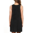 thumbnail image 3 of SDNall Fashion Women Casual Pockets Sleeveless Above Knee Dress, 3 of 9