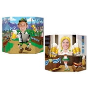 Beistle - Oktoberfest Photo Prop - 3' 1" x 25" - Pack of 6