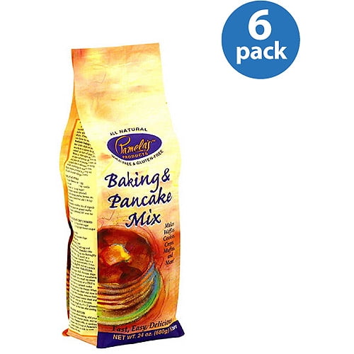 Pamela's Products Baking & Pancake Mix, 24 oz, (Pack of 6) Walmart