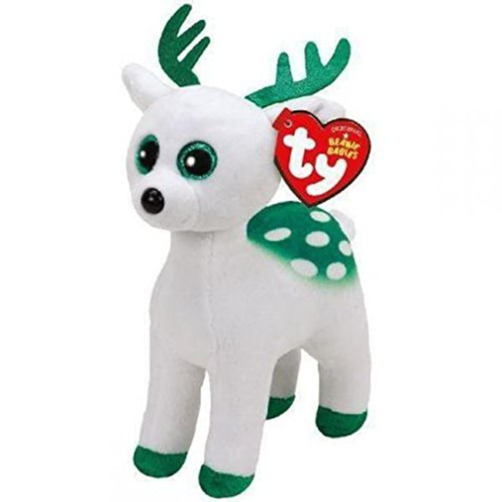 Ty Beanie Babies 37237 Peppermint The Christmas Reindeer for sale online 