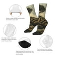 thumbnail image 3 of KLL Surreal Brain Tree Print Cool Socks Men's Women's Crew Socks Funny Crazy Novelty Stockings, 3 of 6