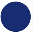 thumbnail image 5 of 1CT 84IN Navy Round Plastic Table Cover by Way To Celebrate, 5 of 6