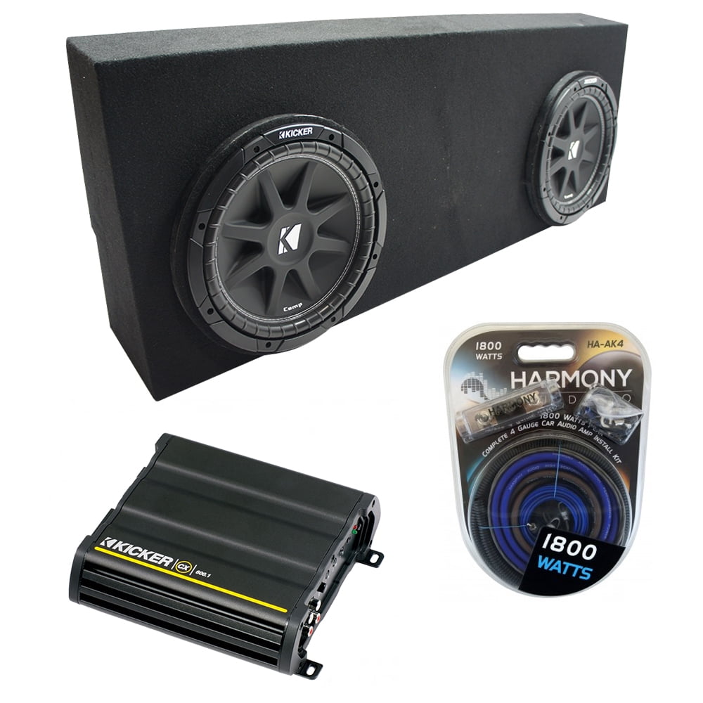 07-13 Toyota Tundra Crew Max Kicker Comp C12 Dual 12" Custom Sub Box
