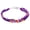Purple, variant on Native Inspired Tribal Seed Beaded Braided Macramé Multi Strand Bracelet - Womens Fashion Handmade Jewelry Boho Accessories