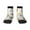 2 Black-1, variant on Cartoon Monkey Pattern Quarter Crew Socks,Toe Seamed Ankle Socks,Cotton Cushioned Breathable Athletic Crew Sports Socks