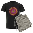 thumbnail image 6 of CafePress - Mandala Cats Pajamas - Men's Dark Loose Fit Cotton Pajama Set, 6 of 7