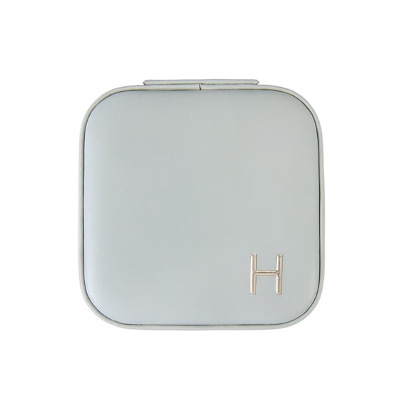 Time and Tru Square Sage Initial "H" Jewelry Organizer