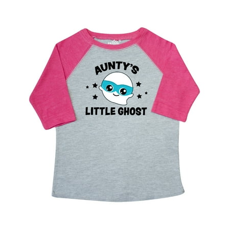 

Inktastic Cute Aunty s Little Ghost with Stars Gift Toddler Boy or Toddler Girl T-Shirt