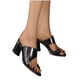 thumbnail image 4 of Amzcrzy Zapatos de mujer,Zapatos de mujer,Zapatillas de mujer, Sandalias y pantuflas de tacón alto y grueso con punta suelta para mujer Sandalias Mujer Zapatillas De Casa, 4 of 4