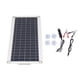 thumbnail image 1 of Cargador de Batería Solar de 20 W, Cargador de Energía Solar ETFE de Silicio Monocristalino de Alta Eficiencia para Teléfono de Automóvil RV 12v ANGGREK Otros, 1 of 9