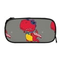 thumbnail image 3 of Vsdgher Dinosaur Super Hero Cartoon Print Large Capacity Pencil Case Pouch with Zipper, Portable Aesthetic Big Capacity Pencil Cases Pen Office Travel Stationery Bag, 3 of 8