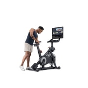 NordicTrack X24 Bike with 20% Incline to -10% Decline and Pivoting 24 Touchscreen for a Best-In-Class Cycling Experience